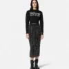 Embellished Logo Sweater