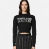 Embellished Logo Sweater