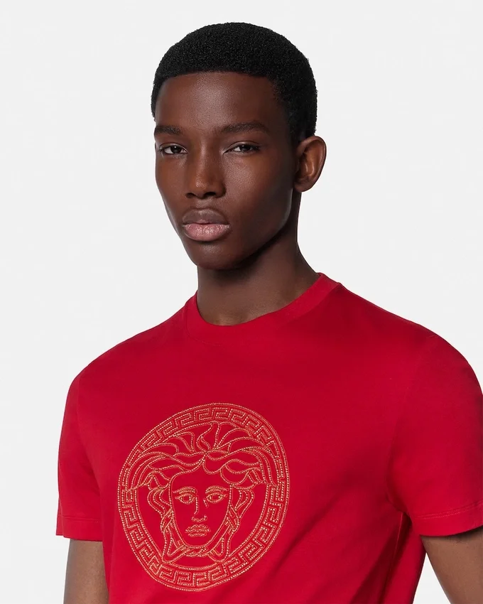 Embellished Medusa T-Shirt Embellished Medusa T-Shirt