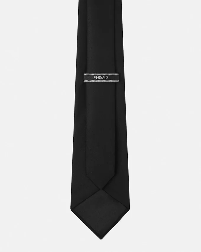 Embellished Wool Tie Embellished Wool Tie