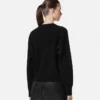 Embroidered Barocco Leaf Knit Sweater