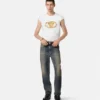 Embroidered Buckle Crest T-Shirt Embroidered Buckle Crest T-Shirt
