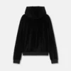 Embroidered Chenille Zip Hoodie