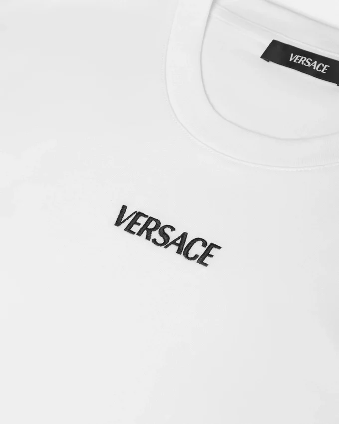 Embroidered Cotton-Jersey Slim T-Shirt Embroidered Cotton-Jersey Slim T-Shirt