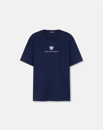 Embroidered Cotton-Jersey T-Shirt