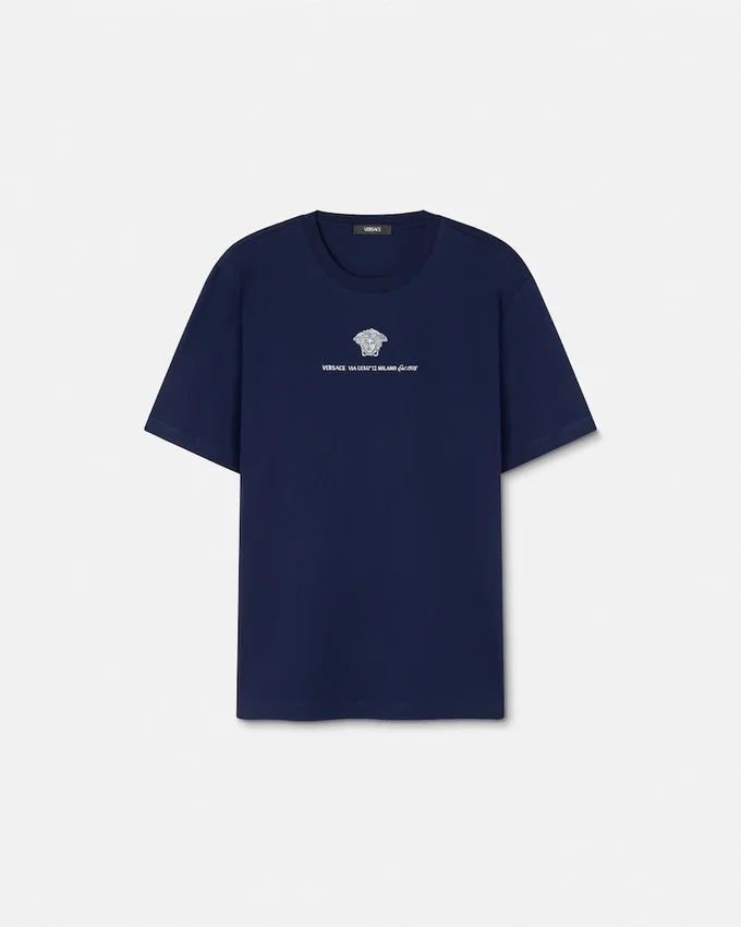 Embroidered Cotton-Jersey T-Shirt Embroidered Cotton-Jersey T-Shirt
