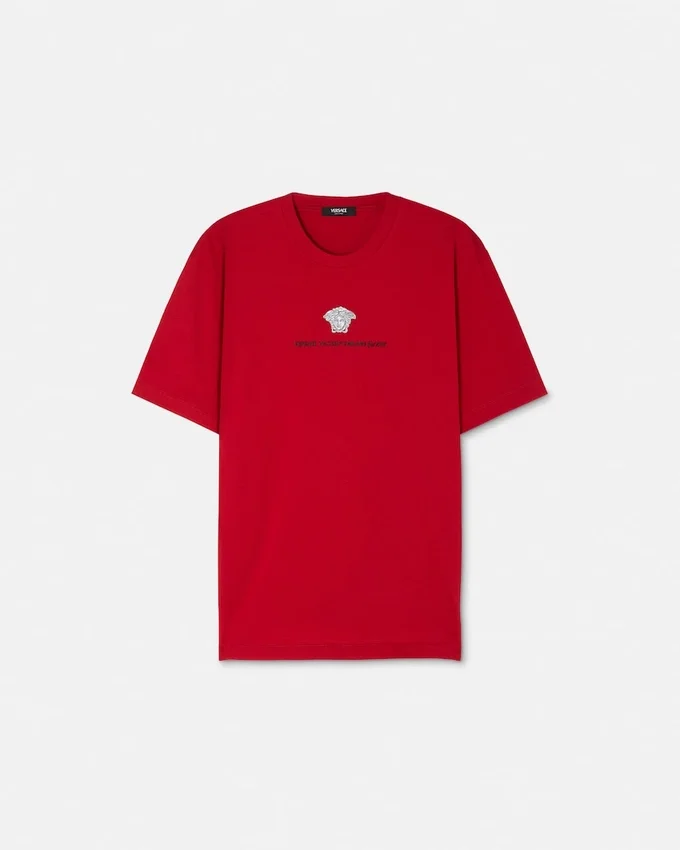 Embroidered Cotton-Jersey T-Shirt Embroidered Cotton-Jersey T-Shirt