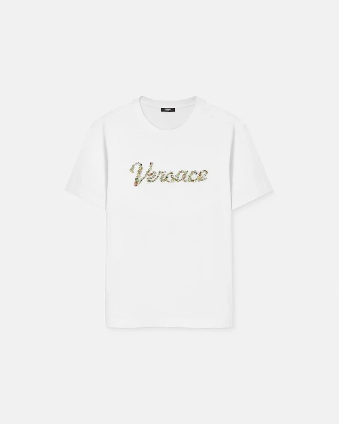 Embroidered Cotton-Jersey T-Shirt Embroidered Cotton-Jersey T-Shirt