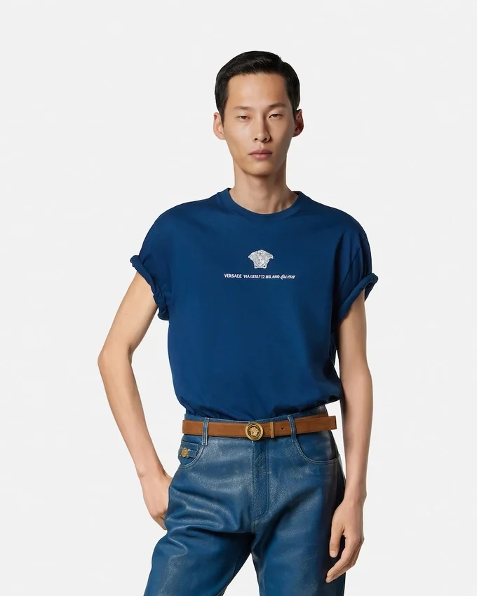 Embroidered Cotton-Jersey T-Shirt Embroidered Cotton-Jersey T-Shirt