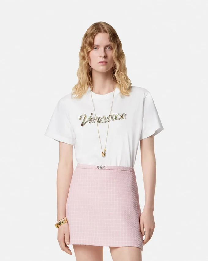 Embroidered Cotton-Jersey T-Shirt Embroidered Cotton-Jersey T-Shirt