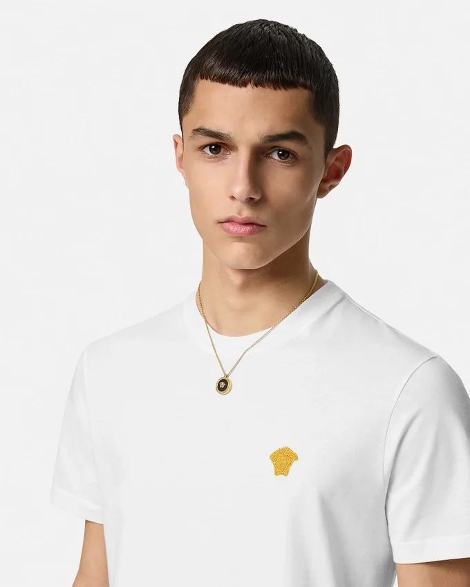 Embroidered Cotton-Jersey T-Shirt Embroidered Cotton-Jersey T-Shirt