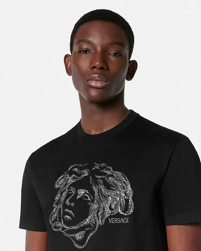 Embroidered Cotton-Jersey T-Shirt Embroidered Cotton-Jersey T-Shirt