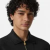 Embroidered Cotton-Piqué Half-Zip Polo Embroidered Cotton-Piqué Half-Zip Polo