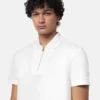 Embroidered Cotton-Piqué Half-Zip Polo Embroidered Cotton-Piqué Half-Zip Polo