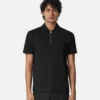 Embroidered Cotton-Piqué Half-Zip Polo Embroidered Cotton-Piqué Half-Zip Polo