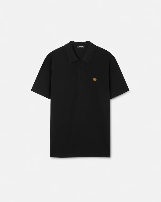 Embroidered Cotton Piqué Polo Embroidered Cotton Piqué Polo