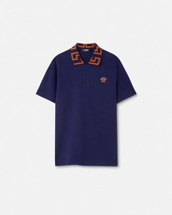 Embroidered Cotton Piqué Polo Embroidered Cotton Piqué Polo