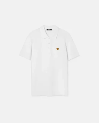 Embroidered Cotton Piqué Polo Embroidered Cotton Piqué Polo