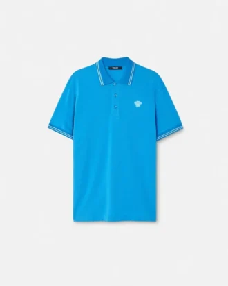 Embroidered Cotton Piqué Polo Embroidered Cotton Piqué Polo