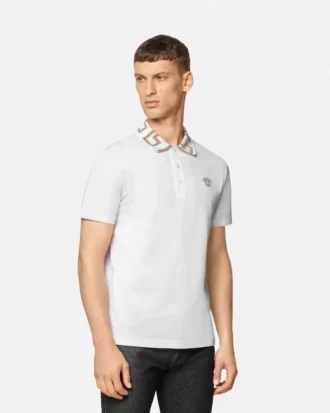 Embroidered Cotton Piqu&eacute; Polo