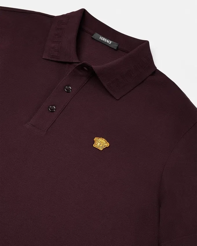 Embroidered Cotton Piqué Polo Embroidered Cotton Piqué Polo