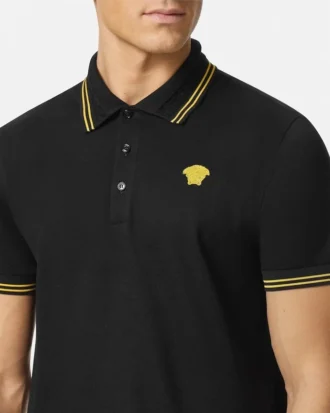 Embroidered Cotton Piqu&eacute; Polo