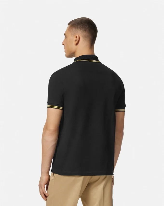 Embroidered Cotton Piqué Polo Embroidered Cotton Piqué Polo