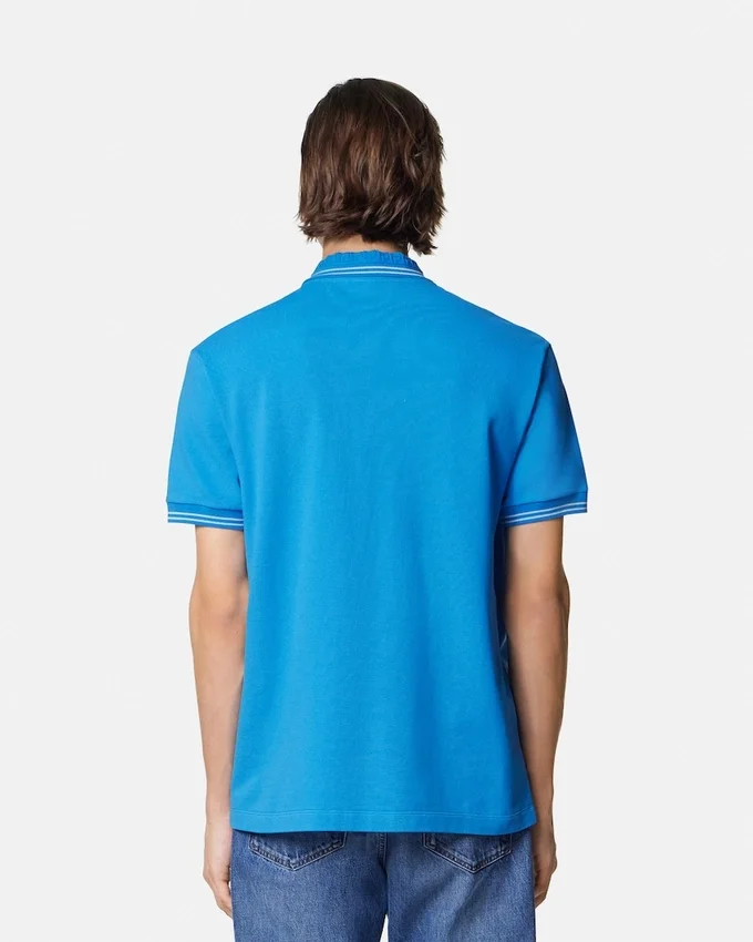 Embroidered Cotton Piqué Polo Embroidered Cotton Piqué Polo