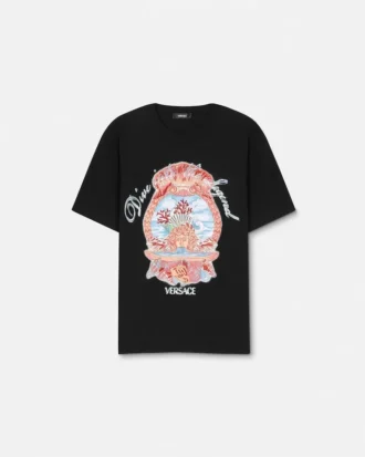 Embroidered Dive In Crest T-Shirt Embroidered Dive In Crest T-Shirt