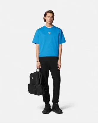 Embroidered Medusa Boxy T-Shirt Embroidered Medusa Boxy T-Shirt