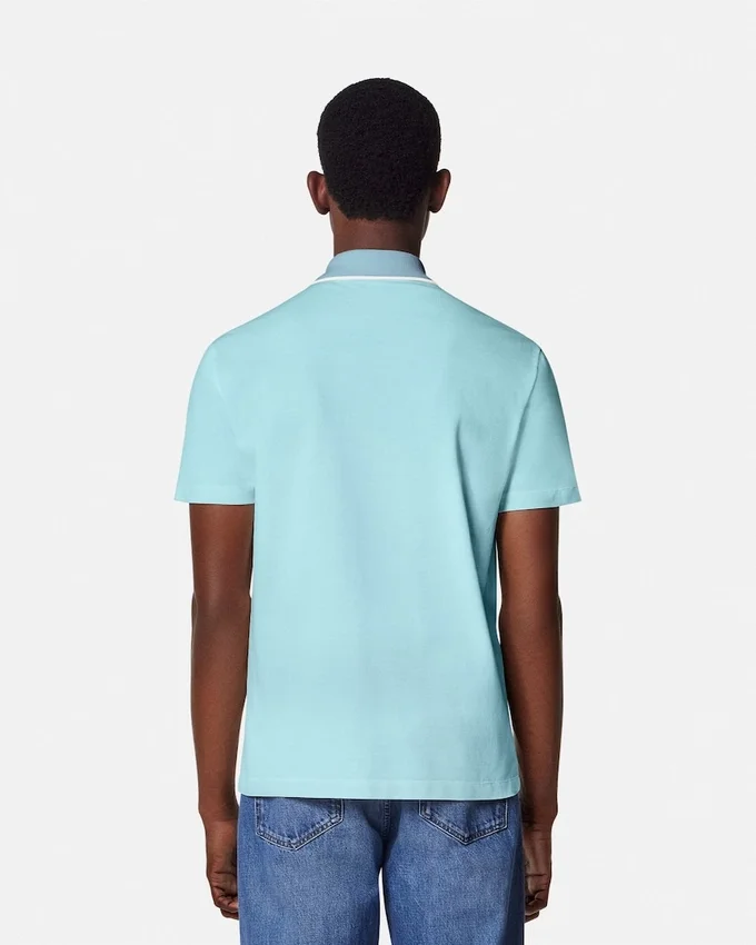 Embroidered Medusa Polo Shirt Embroidered Medusa Polo Shirt