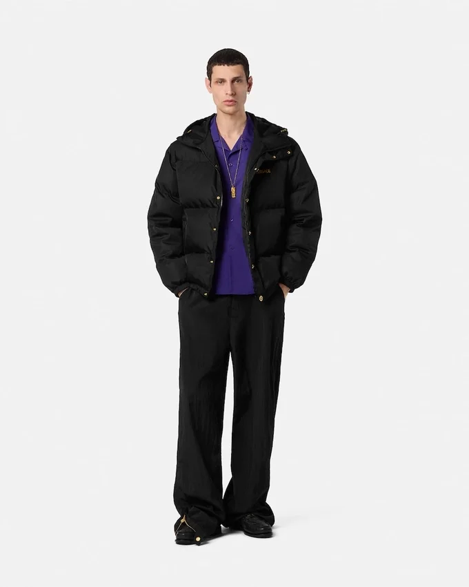 Embroidered Puffer Jacket Embroidered Puffer Jacket