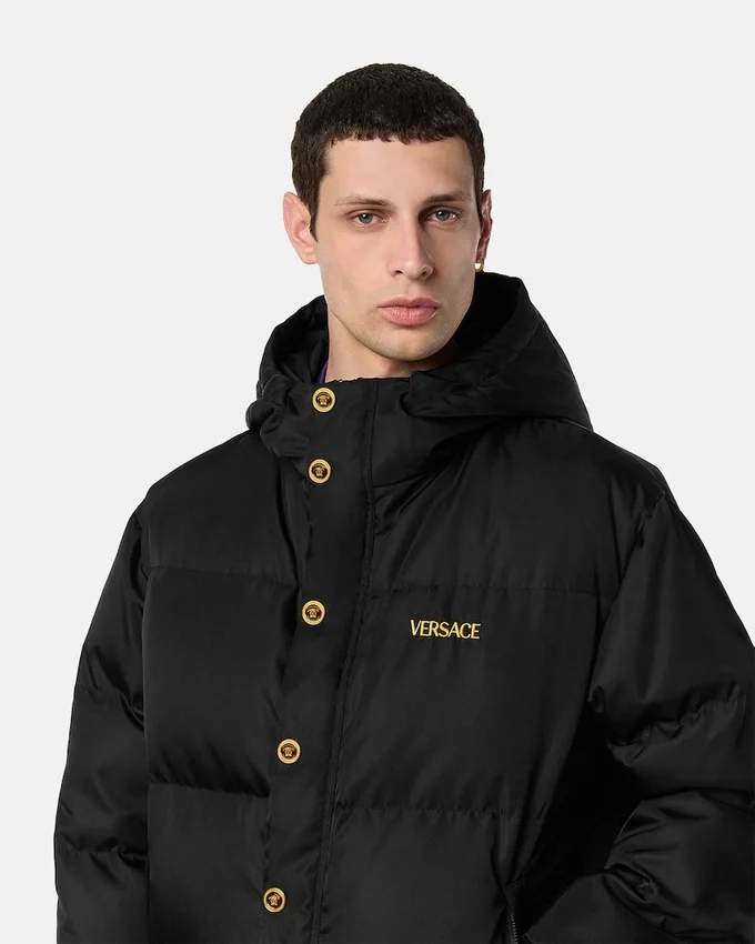 Embroidered Puffer Jacket Embroidered Puffer Jacket