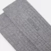 Embroidered Ribbed Cotton Socks
