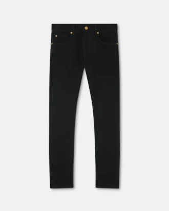 Embroidered Slim Jeans