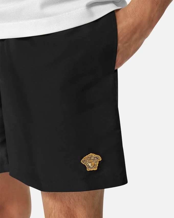 Embroidered Swim Boardshorts Embroidered Swim Boardshorts