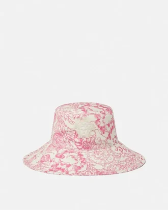 Embroidered Underwater Barocco Bucket Hat