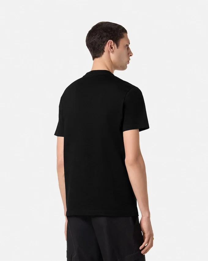 Embroidered Versace Leopard T-Shirt Embroidered Versace Leopard T-Shirt