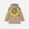 Embroidered Versace Milano Kids Parka Embroidered Versace Milano Kids Parka