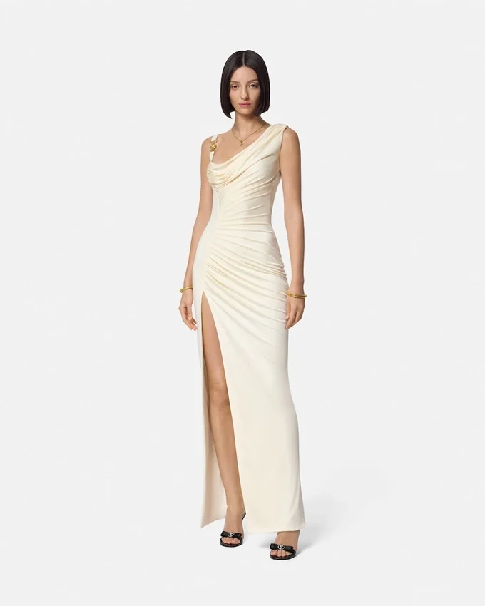 Envers-Satin Crépe Draped Gown Envers-Satin Crépe Draped Gown