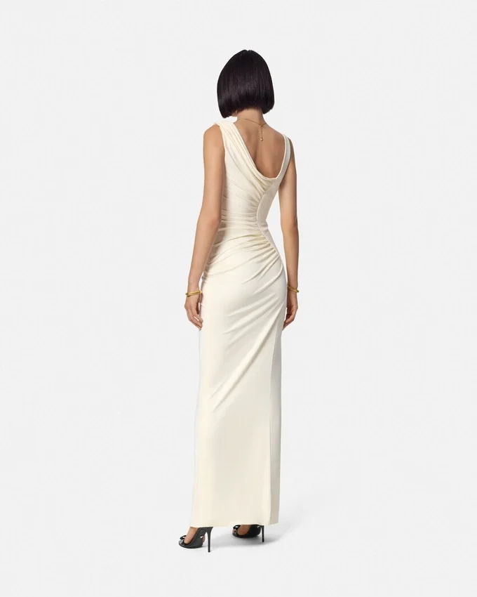 Envers-Satin Crépe Draped Gown Envers-Satin Crépe Draped Gown