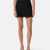 Envers-Satin Fitted Mini Skirt Envers-Satin Fitted Mini Skirt