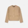 Felted-Wool Caban Jacket Felted-Wool Caban Jacket