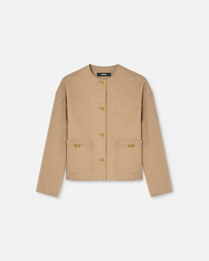 Felted-Wool Caban Jacket Felted-Wool Caban Jacket