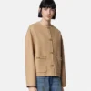 Felted-Wool Caban Jacket Felted-Wool Caban Jacket