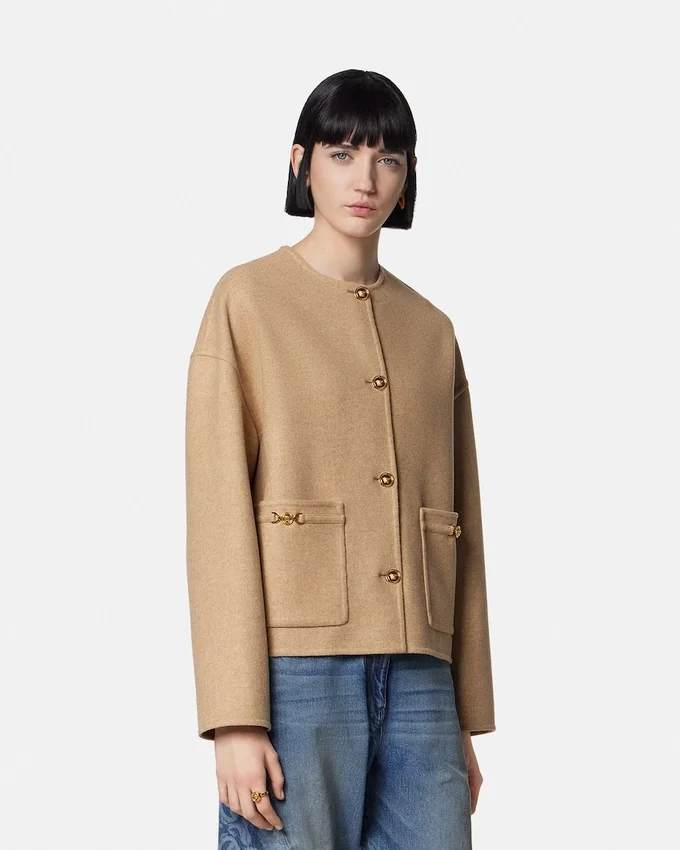 Felted-Wool Caban Jacket Felted-Wool Caban Jacket