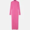 Fitted Maxi Shirt Dress