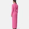 Fitted Maxi Shirt Dress