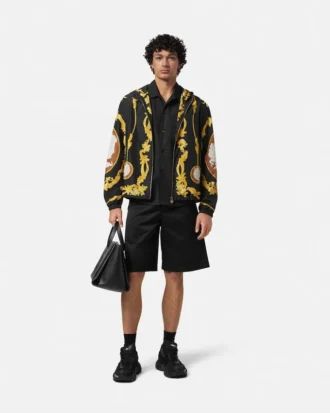 Gabardine Cargo Shorts