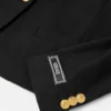 Gabardine Crop Boxy Blazer
